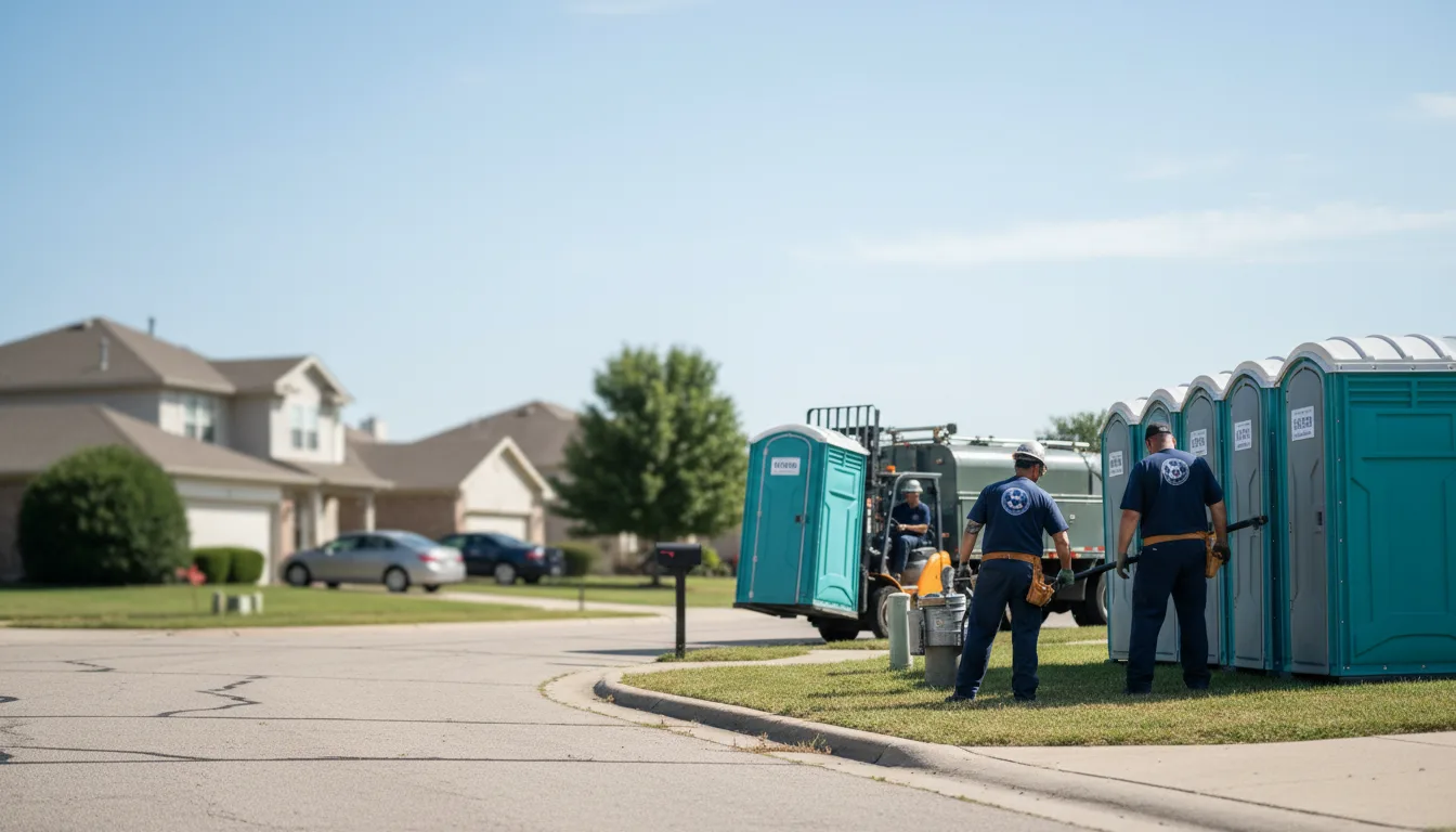 Porta Potty Rental in New Washington, IN near me